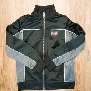 Levi's Boys Zip Up Jacket Size 4-5 Black and Gray  Coat